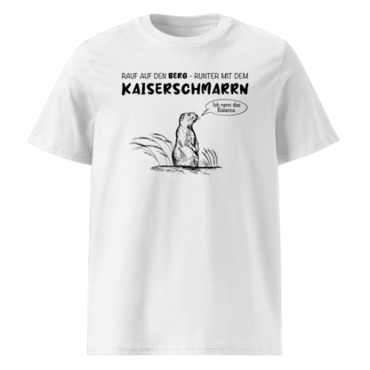 Berg Balance T-Shirt Unisex mit Berg-Motiv, Motivdetail