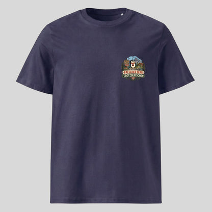 Falscher Berg Unisex T-Shirt mit Brustdruck, Kraxelgaudi