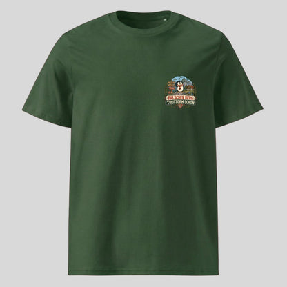 Falscher Berg Unisex T-Shirt mit Brustdruck, Kraxelgaudi