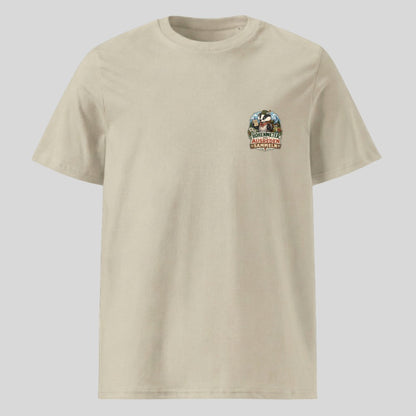 Höhenmeter und Ausreden Unisex T-Shirt mit Brustdruck, Kraxelgaudi