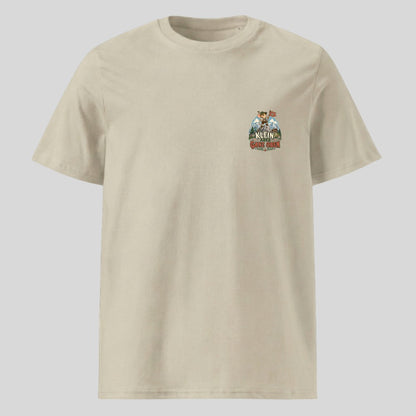 Klein aber ganz oben Unisex T-Shirt mit Brustdruck, Kraxelgaudi