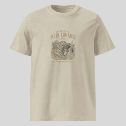 Draussen ist mein Zuhause Unisex T-Shirt, Kraxelgaudi