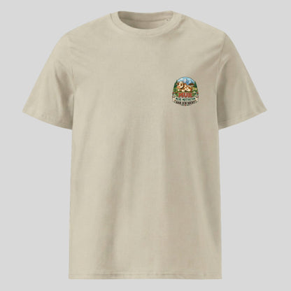 Mehr Motivation Unisex T-Shirt mit Brustdruck, Kraxelgaudi