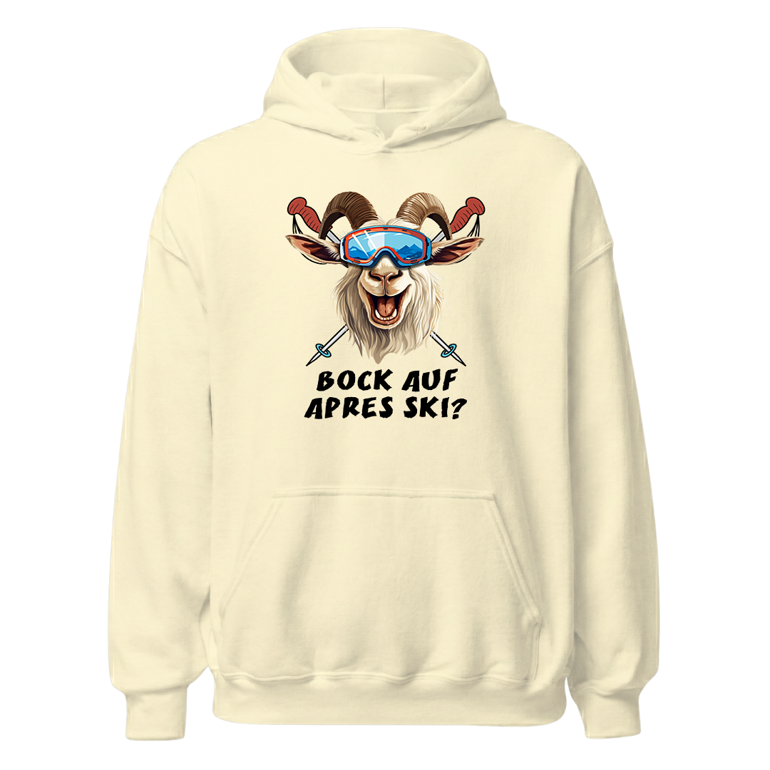 Bock auf Après Ski Hoodie mit Après-Ski-Spruch, Farbvariante
