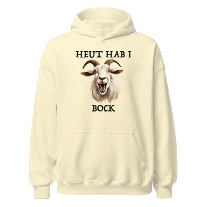 Bock Hoodie mit bayrischem Spruch, Farbvariante