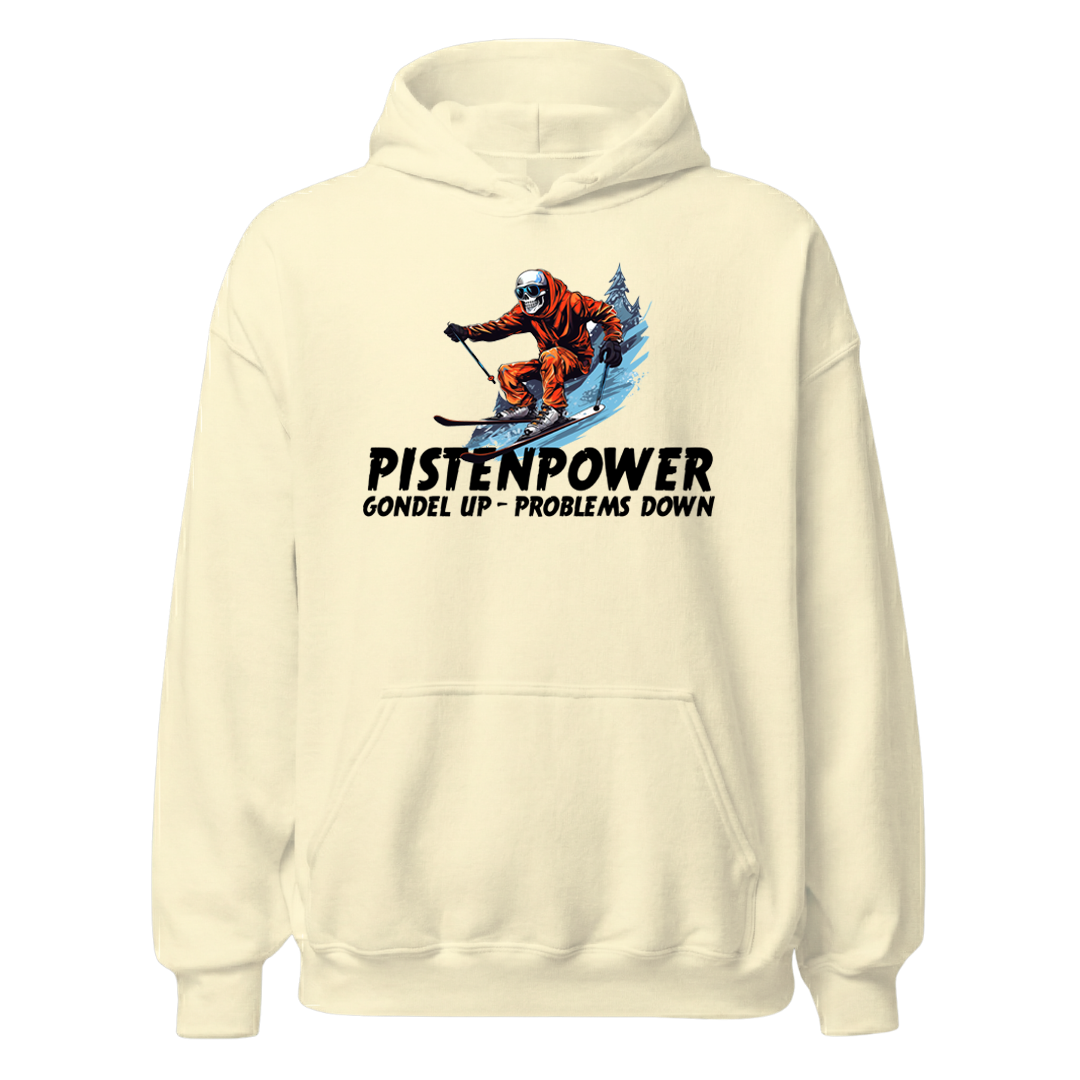 Pistenpower Hoodie mit Apres-Ski-Motiv, Farbvariante