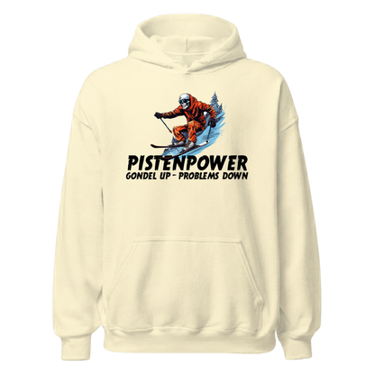 Pistenpower Hoodie mit Apres-Ski-Motiv, Farbvariante