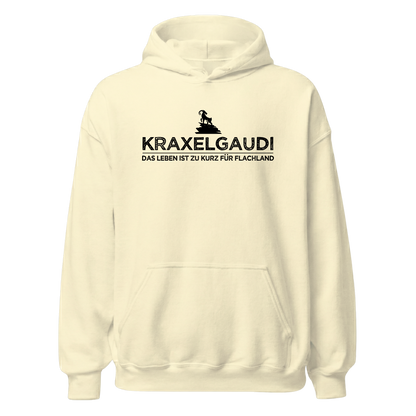 Kraxelgaudi Hoodie Unisex mit Marken-Motiv, Farbvariante