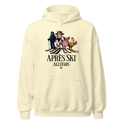 Après Ski Allstars Hoodie mit Après-Ski-Spruch, Farbvariante