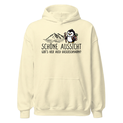 Schöne Aussicht Hoodie mit Wanderspruch, Farbvariante