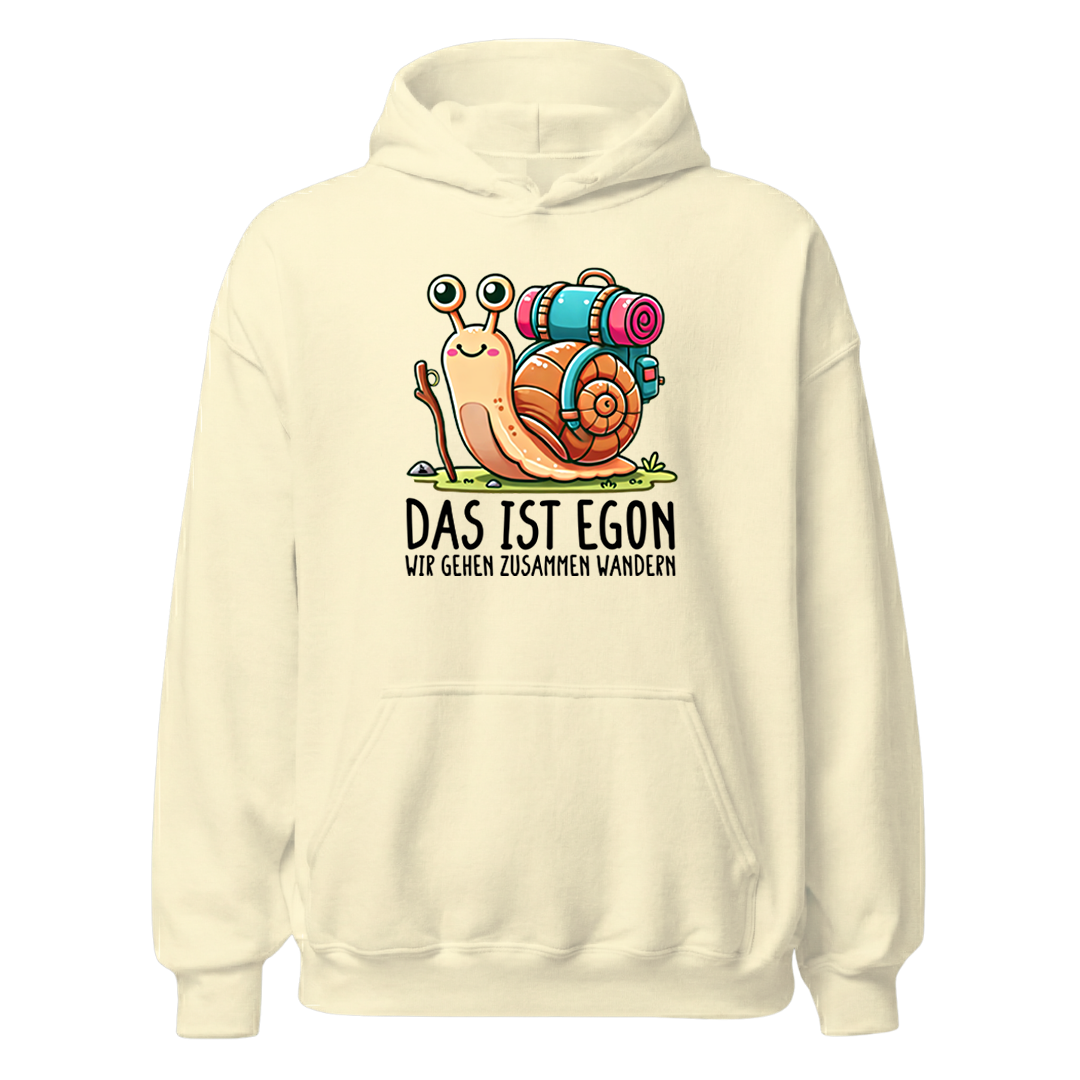EGON Hoodie Unisex mit Schnecke Egon, Farbvariante