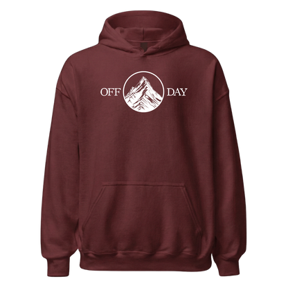 Off Day Hoodie mit Bergmotiv, Detailansicht