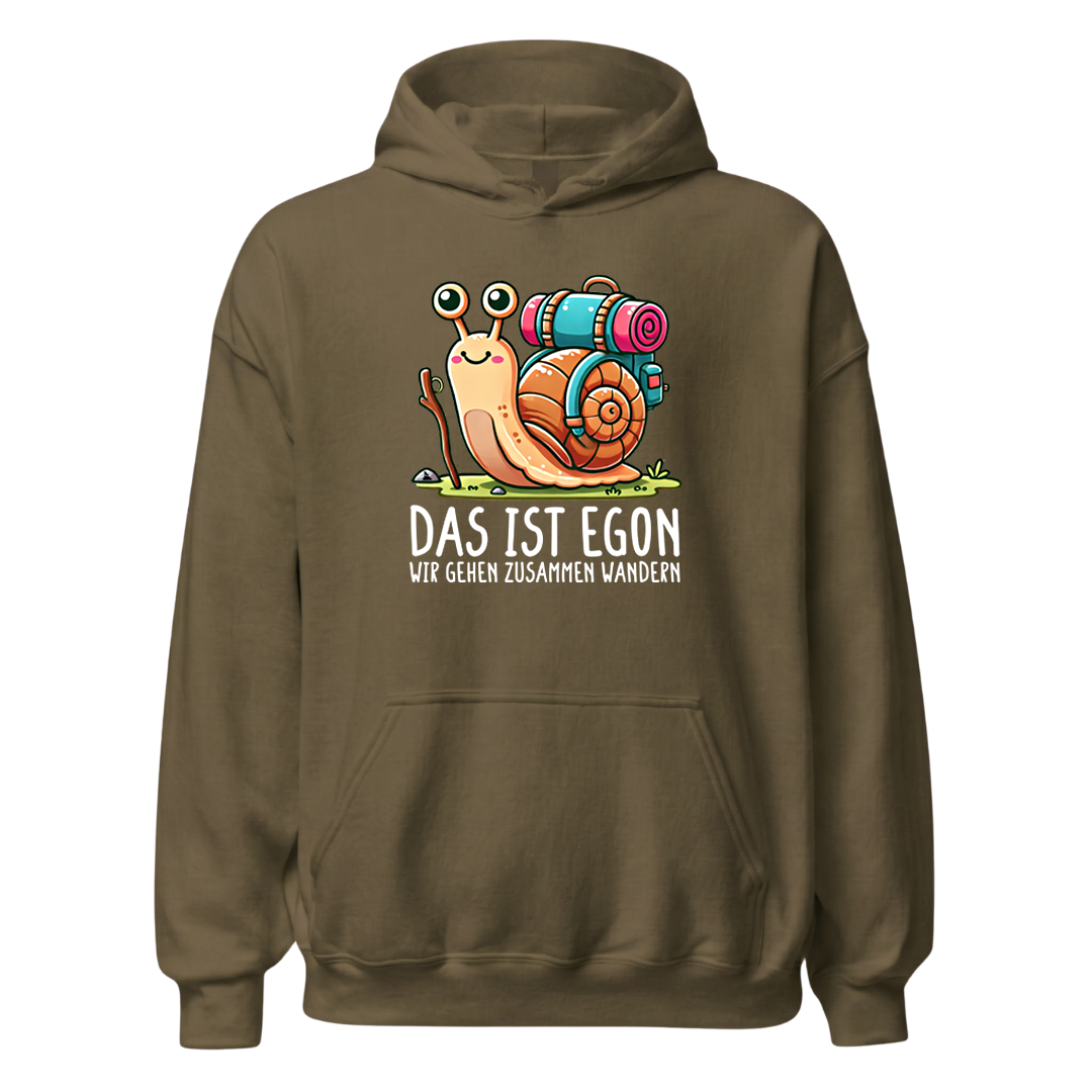 EGON Hoodie Unisex mit Schnecke Egon, weitere Ansicht