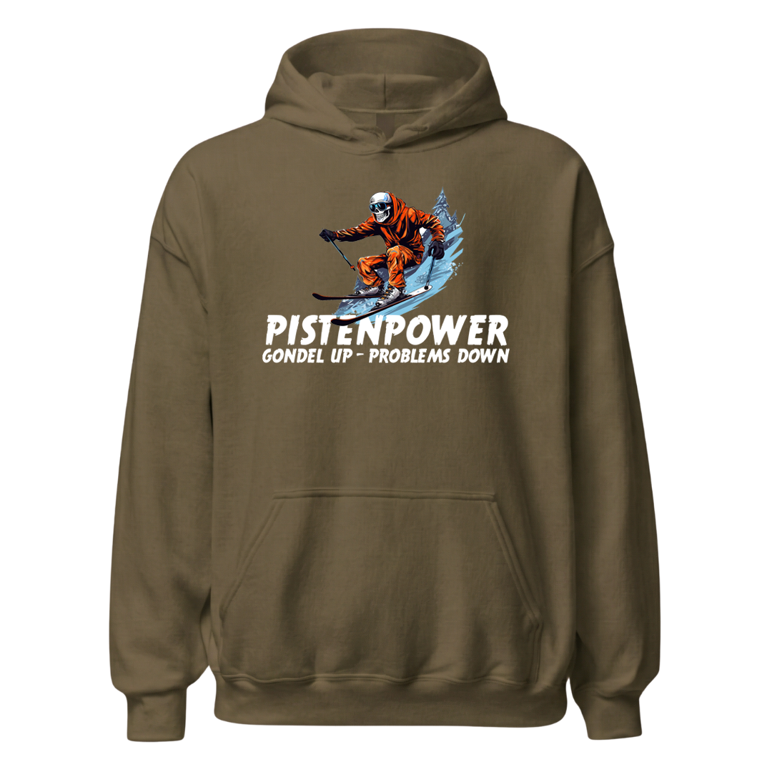 Pistenpower Hoodie mit Apres-Ski-Motiv, weitere Ansicht