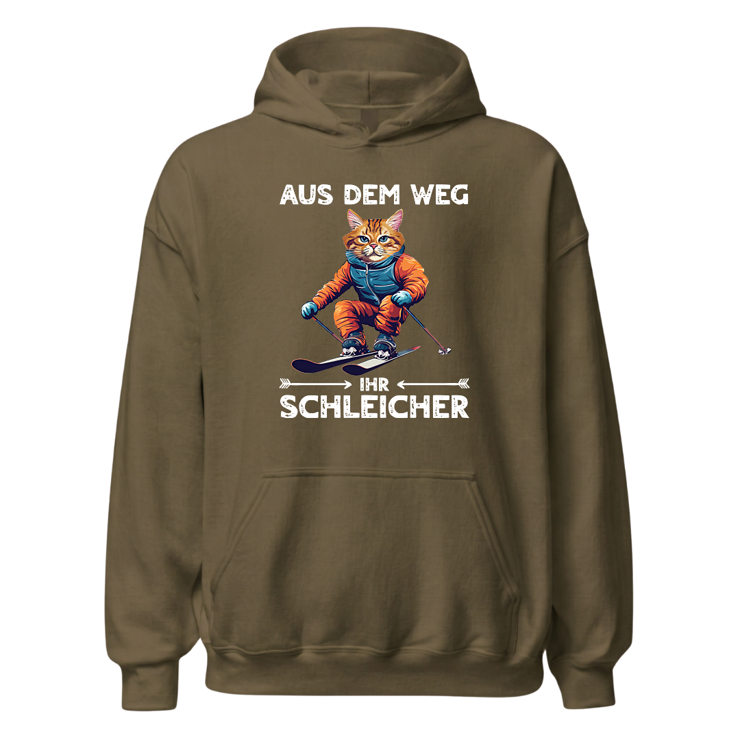 Schleicher Hoodie mit bayrischem Spruch, weitere Ansicht