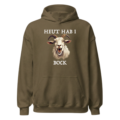 Bock Hoodie mit bayrischem Spruch, weitere Ansicht