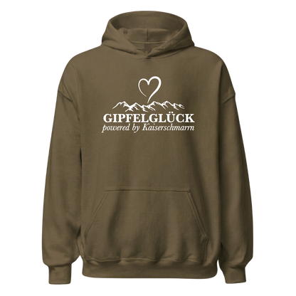 Gipfelglück Hoodie mit Berg-Spruch, weitere Ansicht