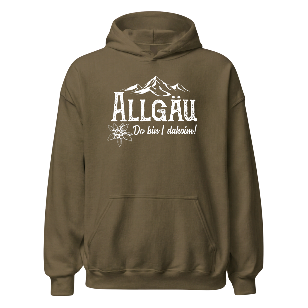 Dahoim Hoodie mit Berg-Spruch, weitere Ansicht