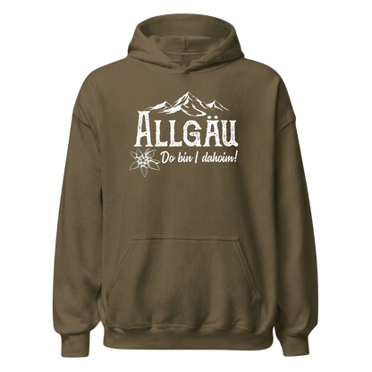 Dahoim Hoodie mit Berg-Spruch, weitere Ansicht
