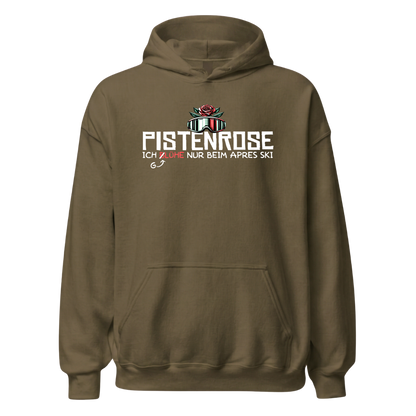 Pistenrose Hoodie mit Après-Ski-Spruch, weitere Ansicht