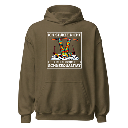 Schneequalität Hoodie mit Après-Ski-Spruch, weitere Ansicht