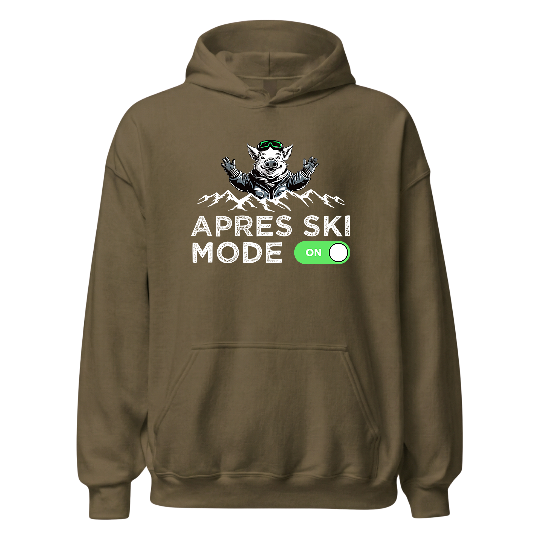 Après Ski Mode Hoodie mit Après-Ski-Spruch, weitere Ansicht