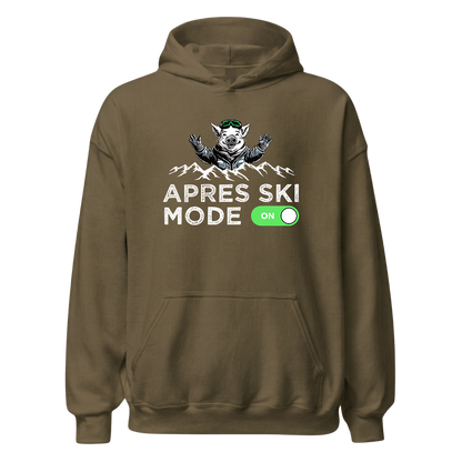 Après Ski Mode Hoodie mit Après-Ski-Spruch, weitere Ansicht
