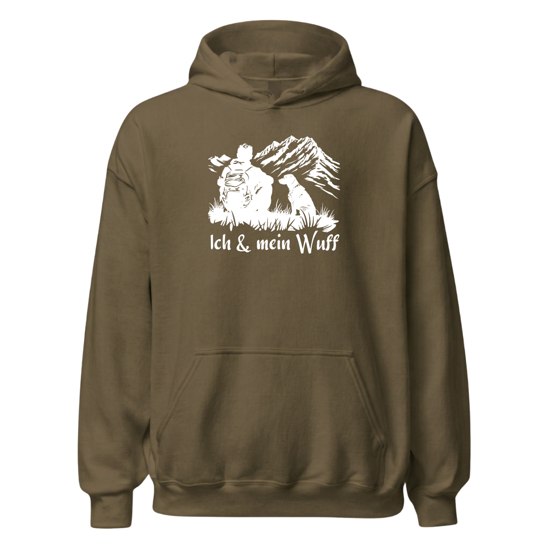 Ich & mein Wuff Hoodie mit Hundemotiv, weitere Ansicht