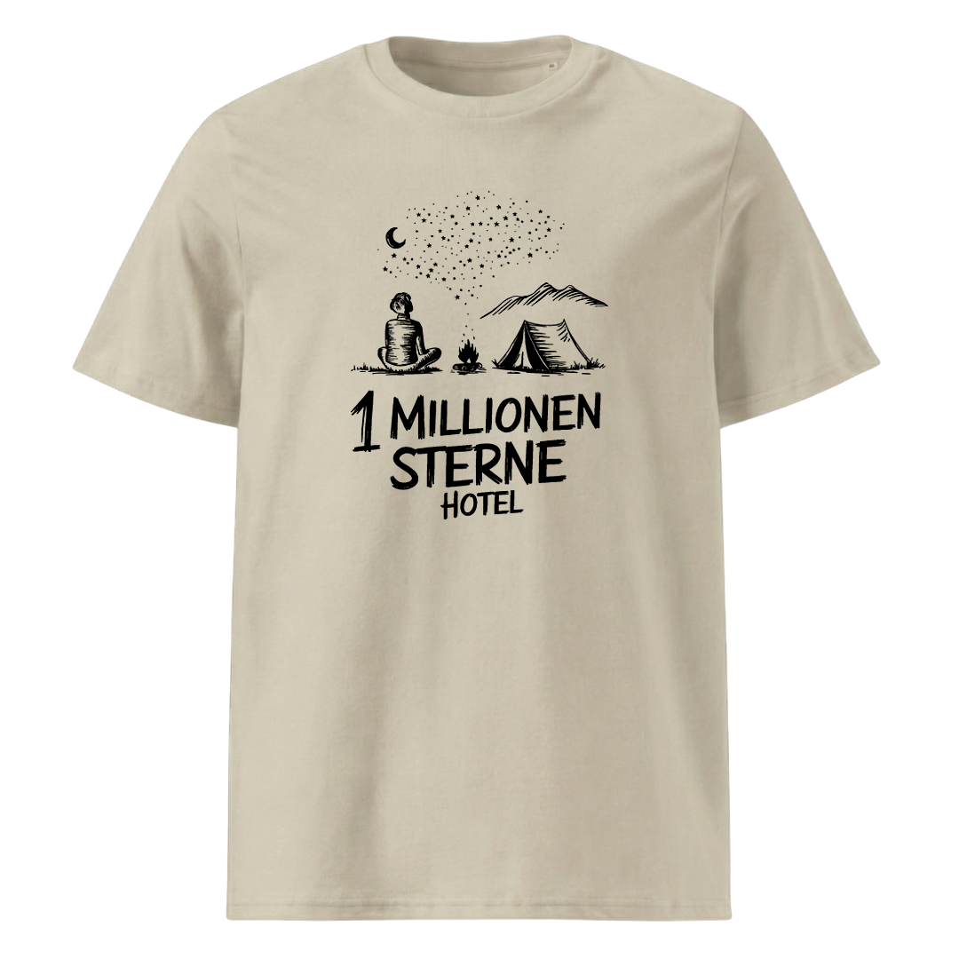 Sternehotel T-Shirt mit Berg-Spruch, Farbvariante