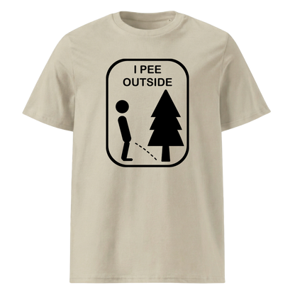 Outside T-Shirt Unisex mit Natur-Motiv, Farbvariante
