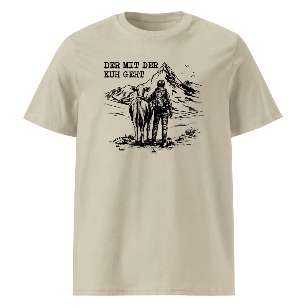 Kuhflüsterer T-Shirt Unisex mit Kuh Motiv, Farbvariante