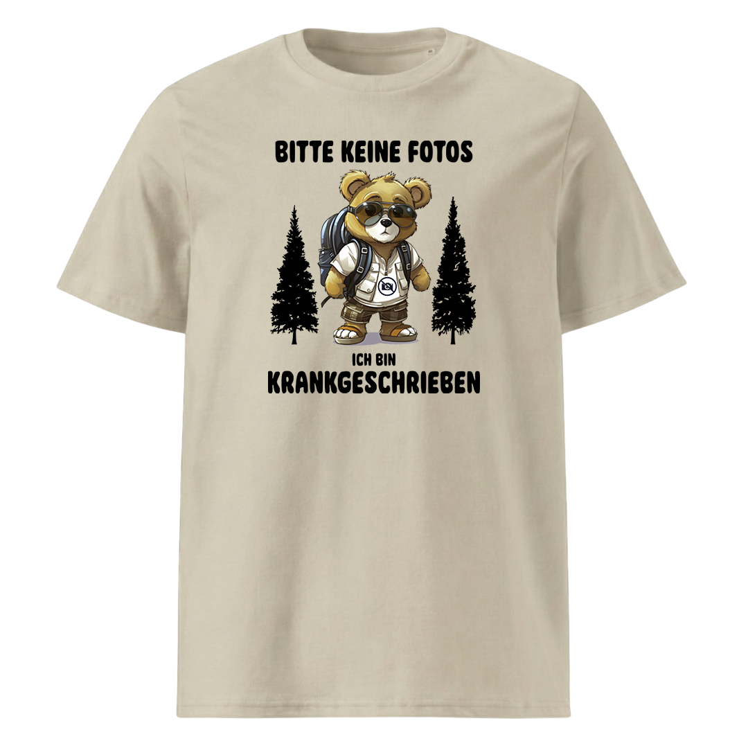 Krankgeschrieben T-Shirt Unisex mit Spruch, Farbvariante
