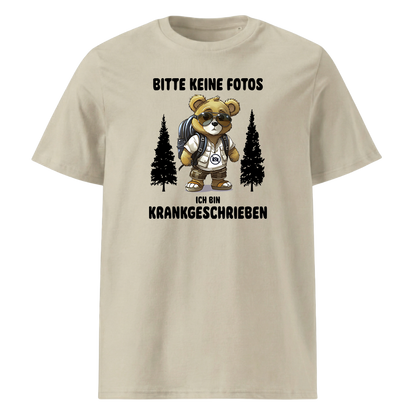 Krankgeschrieben T-Shirt Unisex mit Spruch, Farbvariante