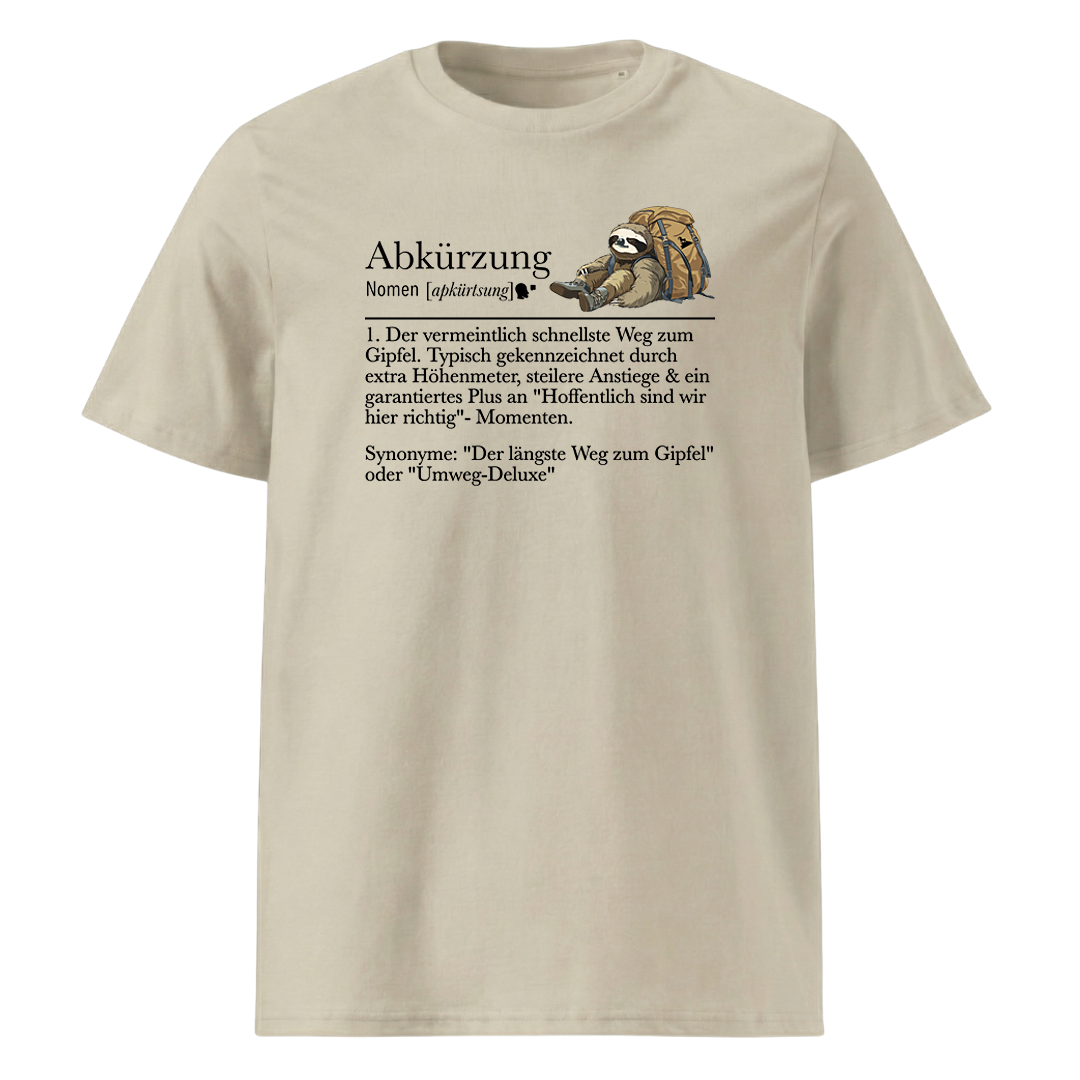 Meine Abkürzung T-Shirt Unisex mit lustigem Spruch, Farbvariante