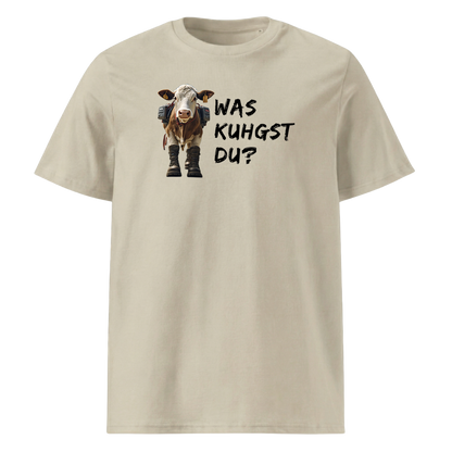 Kuhgst Du T-Shirt Unisex mit Kuh-Motiv, Farbvariante