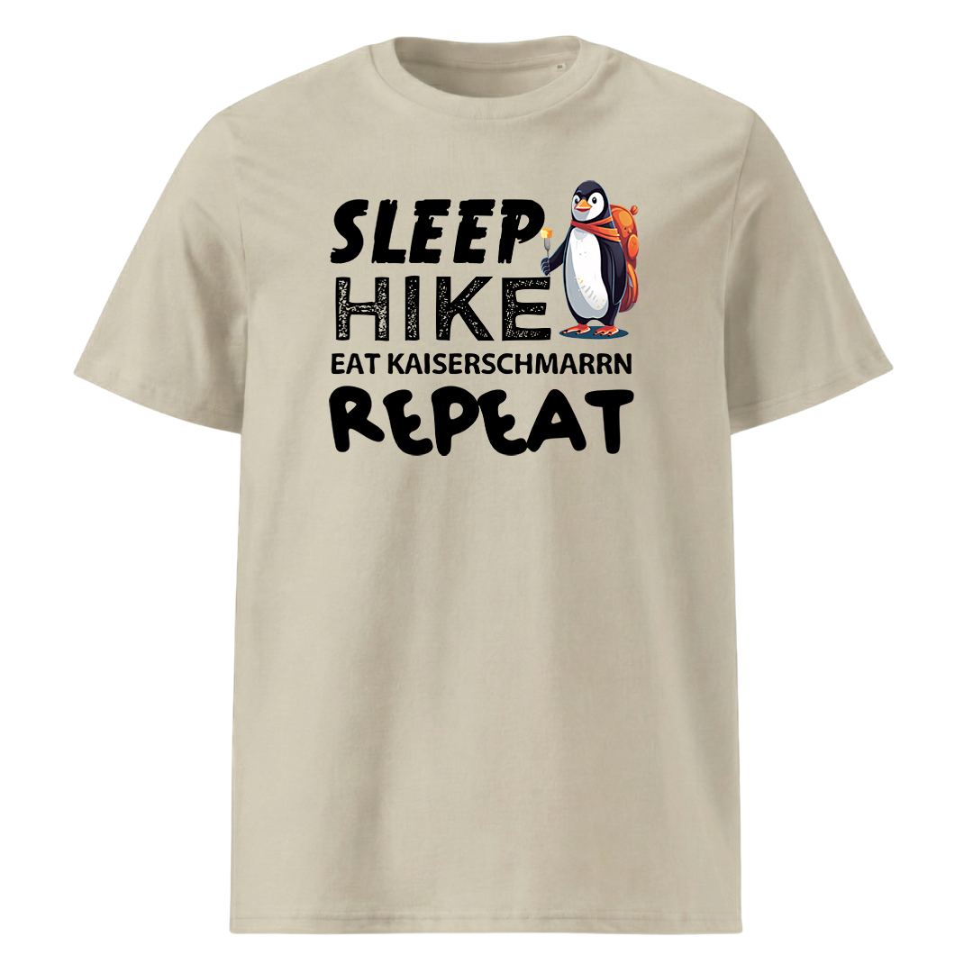 Repeat T-Shirt Unisex mit Berg-Motiv, Farbvariante