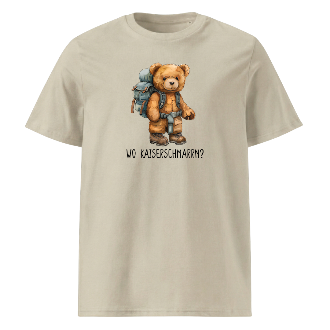 Wo Kaiserschmarrn T-Shirt Unisex mit lustigem Spruch, Farbvariante