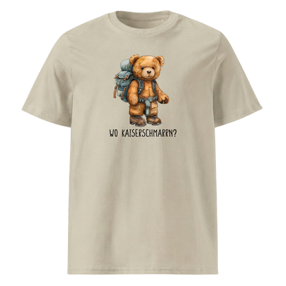 Wo Kaiserschmarrn T-Shirt Unisex mit lustigem Spruch, Farbvariante
