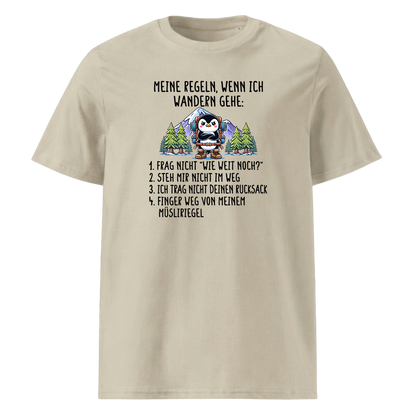 Meine Regeln T-Shirt mit Wanderspruch, Farbvariante