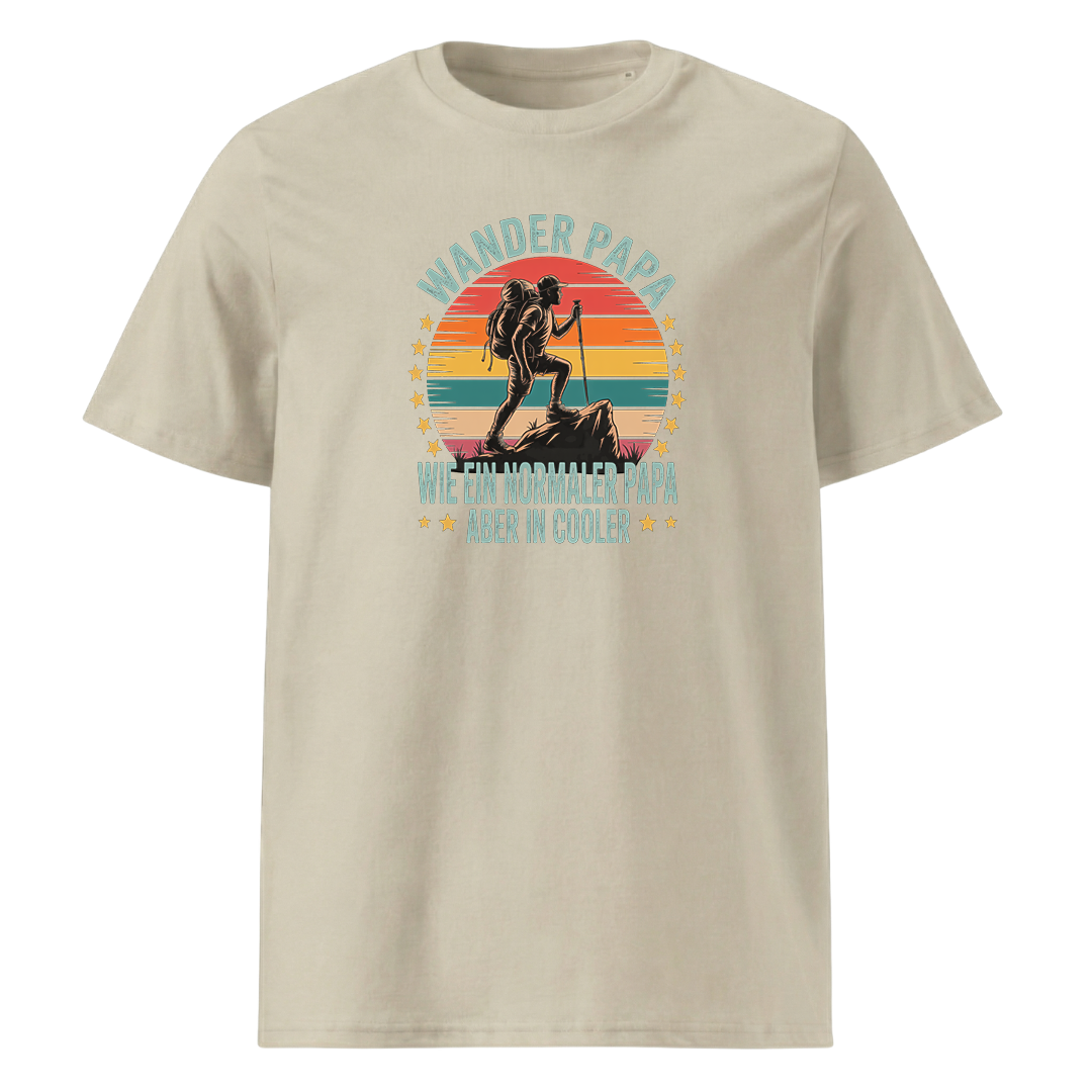 Wanderpapa T-Shirt Unisex mit Wander-Motiv, Farbvariante