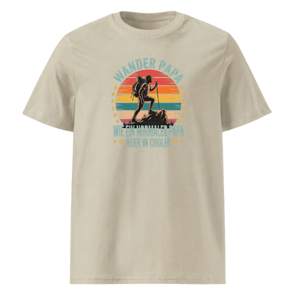 Wanderpapa T-Shirt Unisex mit Wander-Motiv, Farbvariante