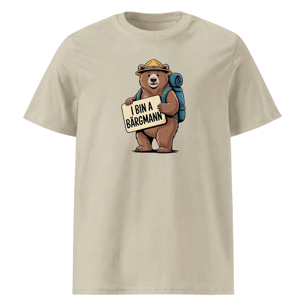 I bin a Bergmann T-Shirt Unisex mit Spruch-Motiv, Farbvariante