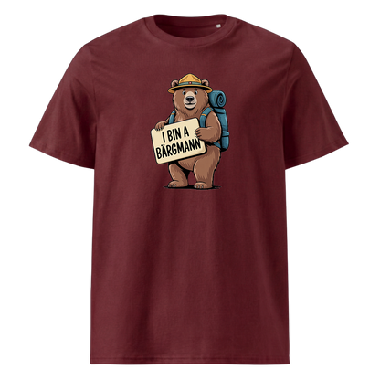 I bin a Bergmann T-Shirt Unisex mit Spruch-Motiv, Print Nahaufnahme