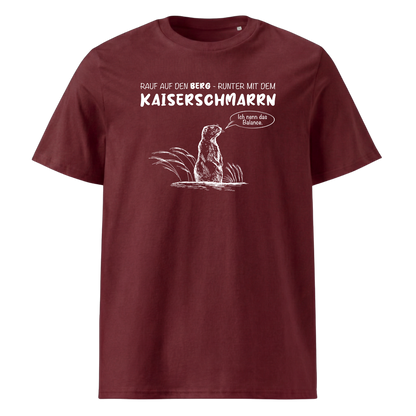 Berg Balance T-Shirt Unisex mit Berg-Motiv, Print Nahaufnahme