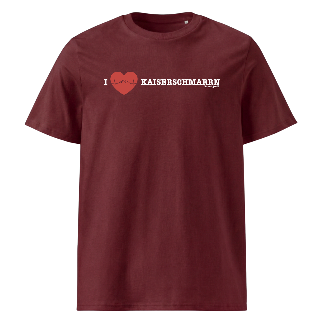 Kaiserschmarrn Love T-Shirt Unisex mit lustigem Spruch, Print Nahaufnahme