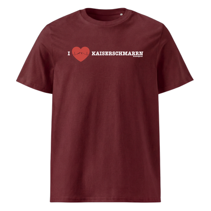Kaiserschmarrn Love T-Shirt Unisex mit lustigem Spruch, Print Nahaufnahme