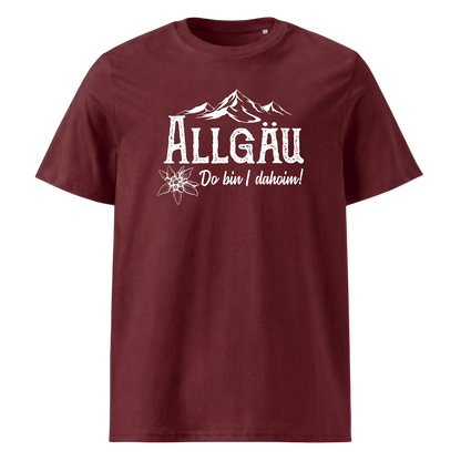 Dahoim T-Shirt mit Berg-Spruch, Print Nahaufnahme