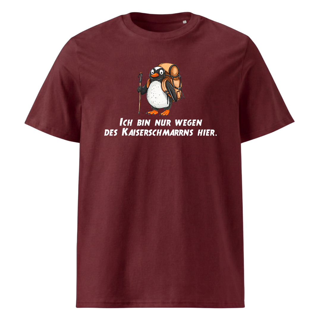Kaiser Pinguin T-Shirt Unisex mit Pinguin-Motiv, Print Nahaufnahme