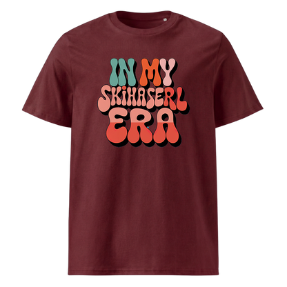 Skihaserl Era T-Shirt mit Ski-Spruch, Print Nahaufnahme