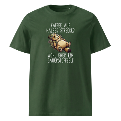 Kaffee T-Shirt mit Kaffeespruch, Detailansicht